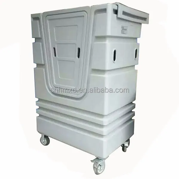 
Plastic laundry trolley 