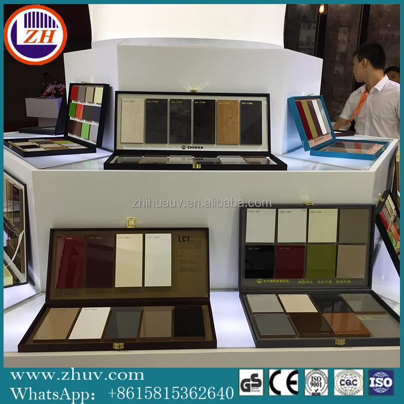High Gloss UV Melamine MDF/Plywood/Particle Board/Melamine Board
