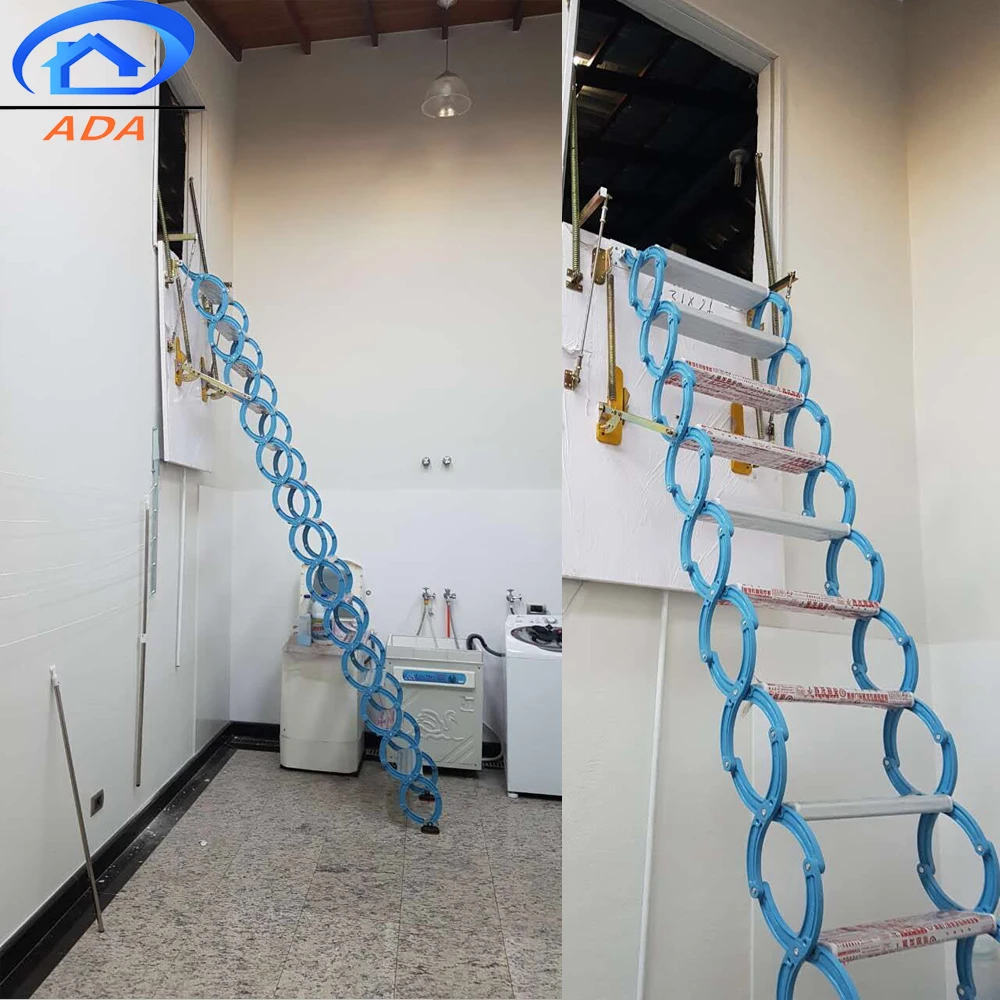 
Factory direct price foldable staircase ladders home use ladder attic 