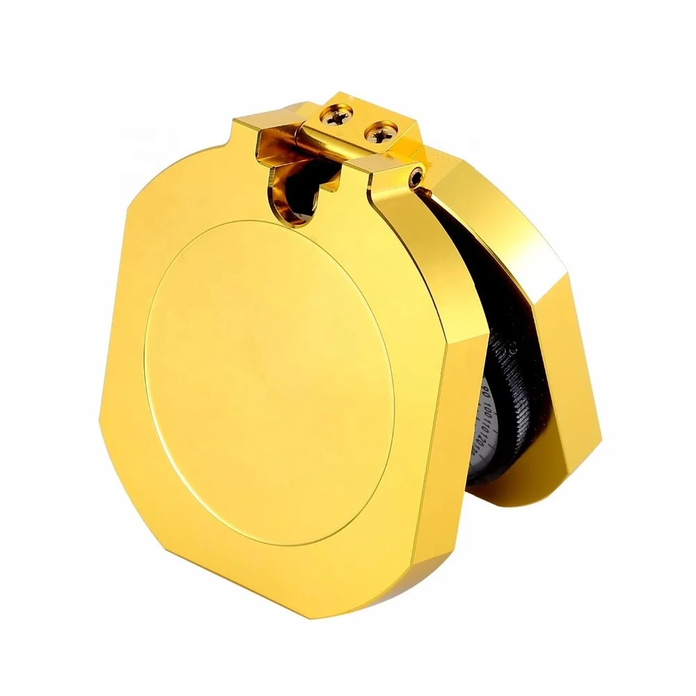 Factory New Lensatic Sighting Compass, Backpacking Survival Camping Compact Compass Metal Compass Declination with OEM