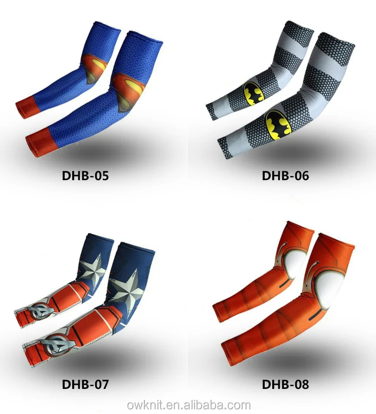 
Acrylic Breathable Long Cooking Cooling Basketball Custom Cycling Heat Compression Sports Arm Sleeve 