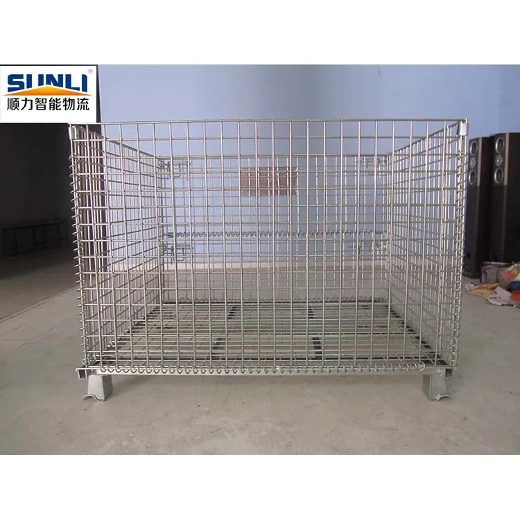 steel foldable , collapsible container