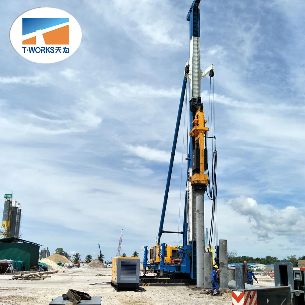 multi functional hydraulic hammer pile driver