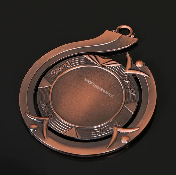 2017 Custom blank metal gold silver bronze medal