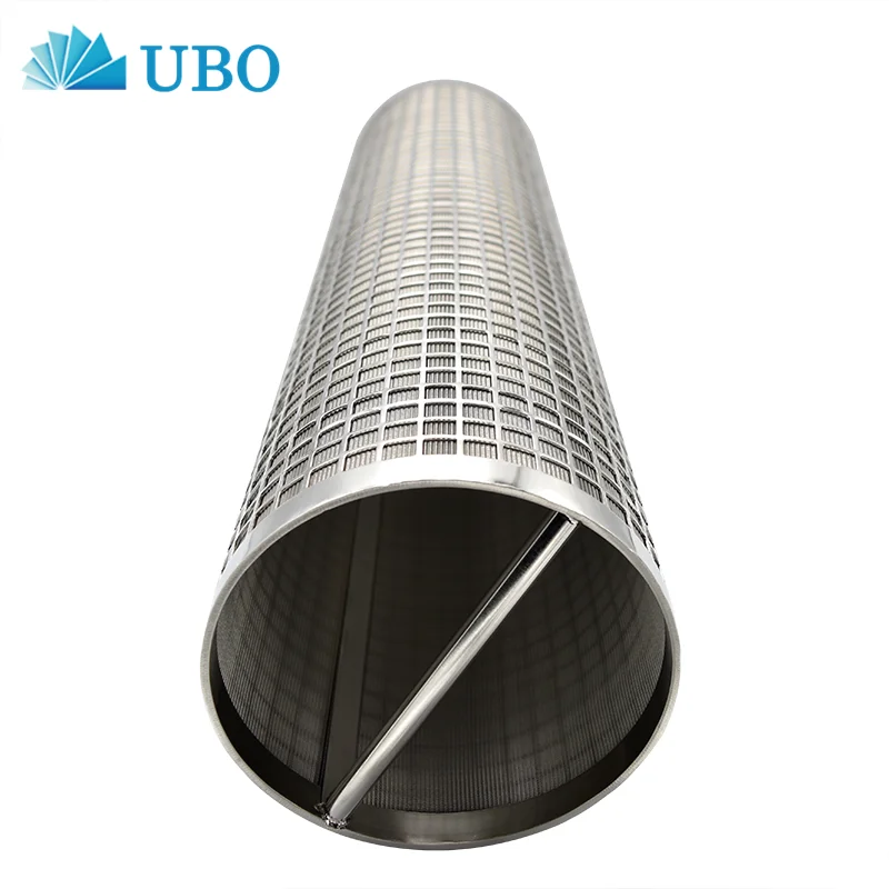 Customized Stainless Steel Perforated Metal Filter Cylinder Basket Tube Filter