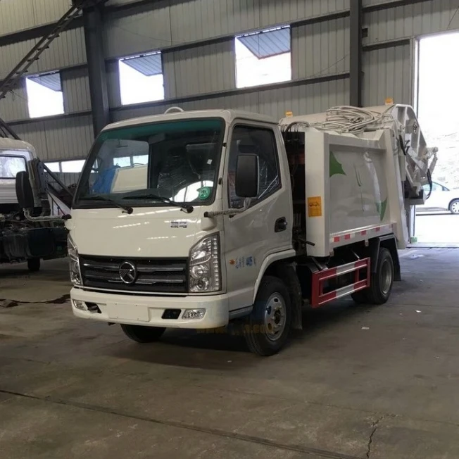 KAMA 4 кубических метра, маленький мини-мусоровоз для продажи