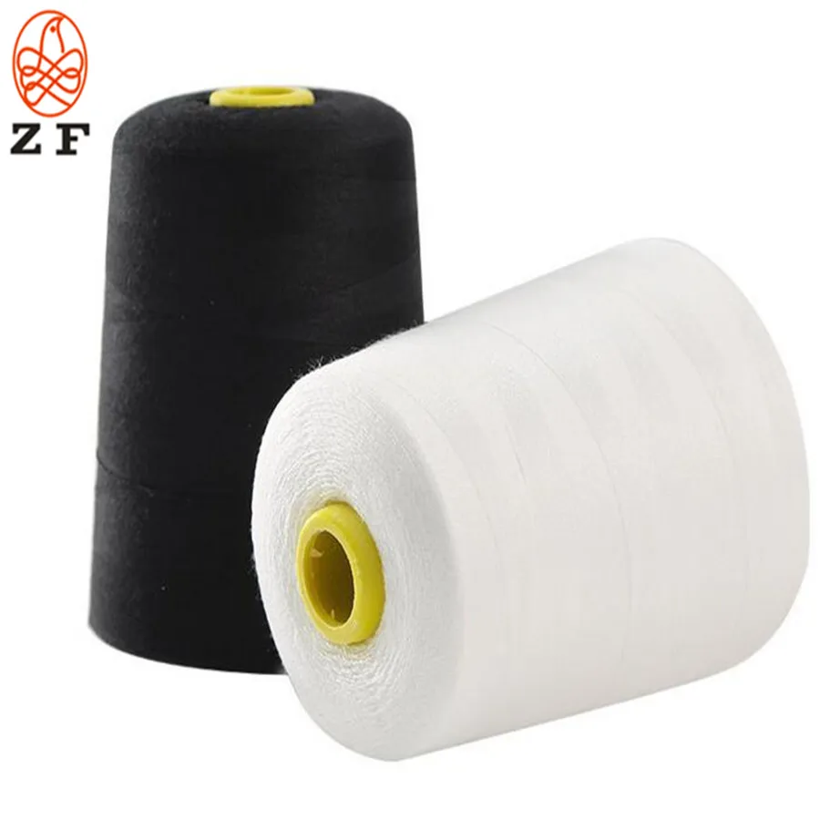 Multi colors sewing thread polyester 40/2 3 color polyester thread