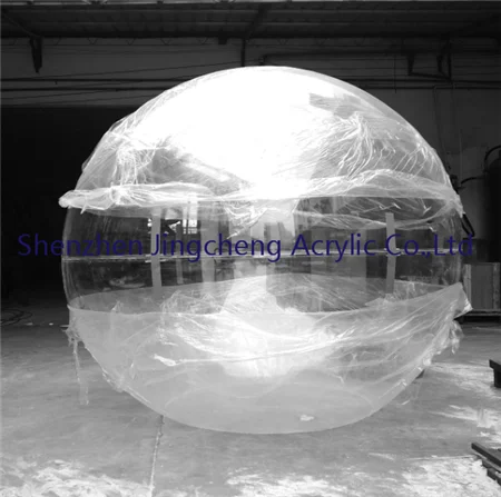 Large Acrylic Ball Spliced by Two Half Sphere