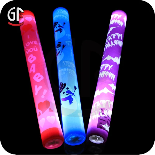 High quality Factory Price Customized Concert Led Halloween Light Stick /dandiya stick