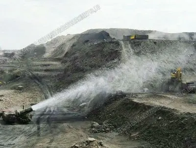 
DS-120 Super fog canon quarry dust control Sprayer coal pile particle removal machinery 