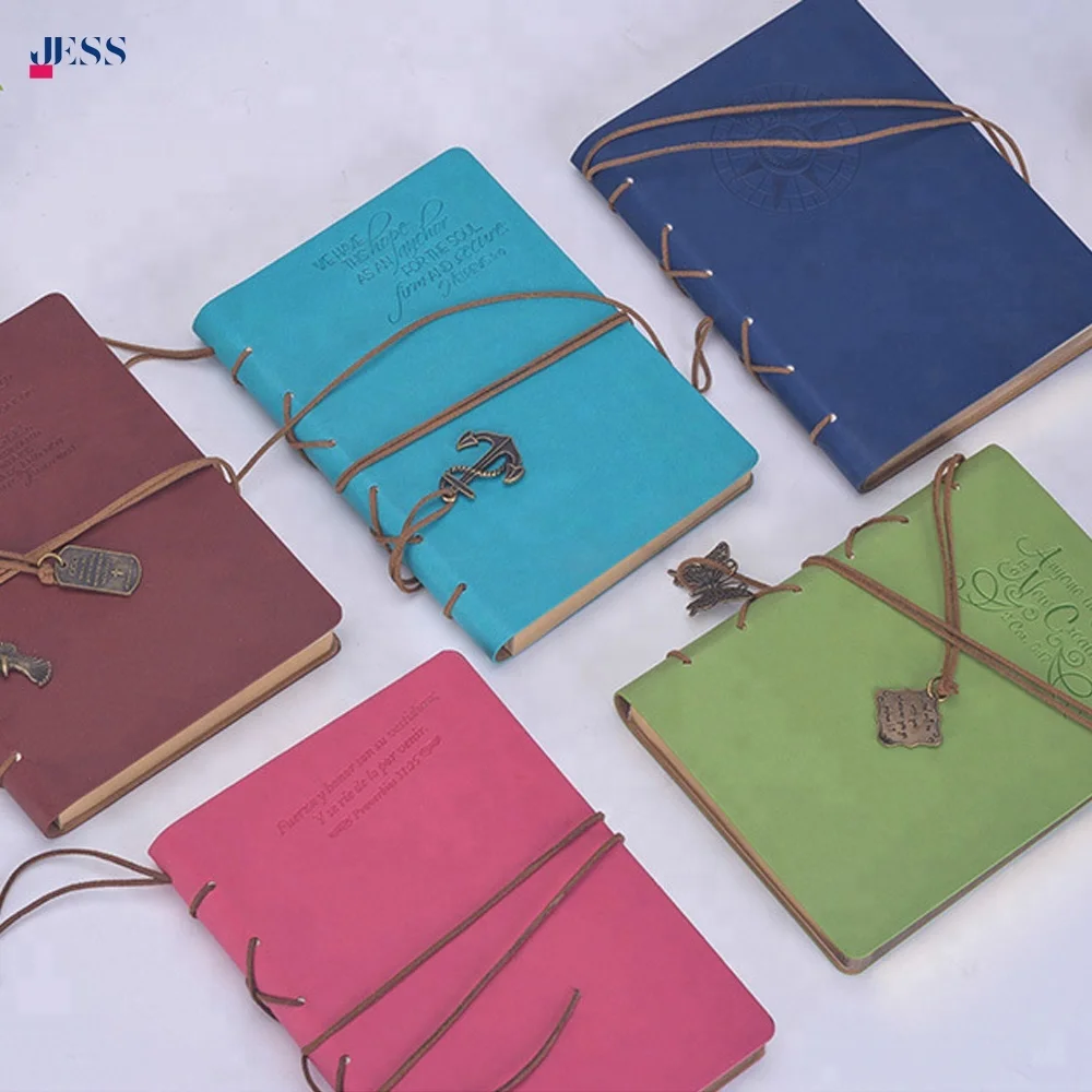 New Arrival PU Leather Notebook Notepad with Elastic Rope