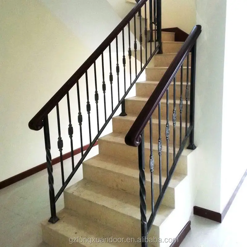 Cheap  wrought iron handrail railing balustrade made in China