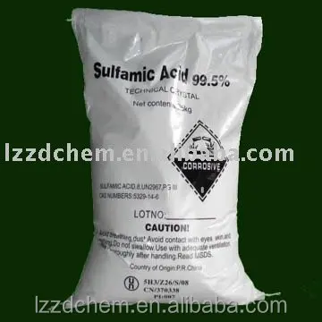 $$$ SULPHAMIC ACID with high quality low price / 99.5% & 99.8% / NH2SO3H / CAS NO. 5329-14-6