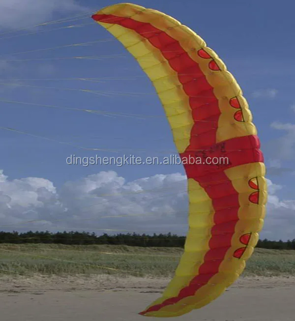 Weifang kite factory promotional kite inflatable parachute kite for advertisement