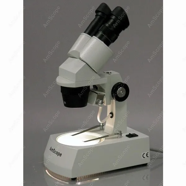 AmScope Supplies Stereo Binocular Coin Microscope 5X 10X 15X 30X Perfect for examination of insects, plants, stamps, jewel