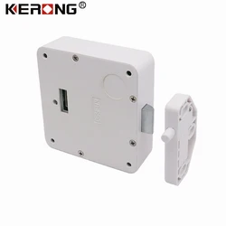 KERONG Invis Wifi Electronic Motor Driven Smart RFID Card Reader Cabinet Lock with Phone BT APP Remote Control