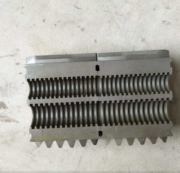 plastic pipe corrugator mold block for water cooling corrugated pipe machine