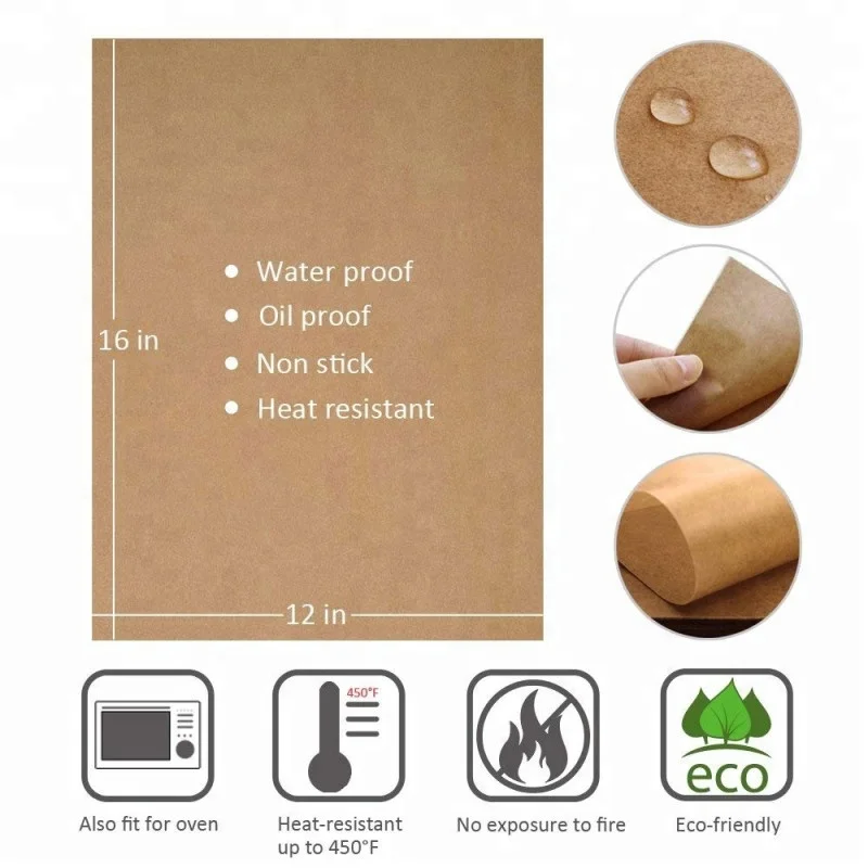 China Factory Jumbo Roll Baking Parchment Paper for Multiple Function Use