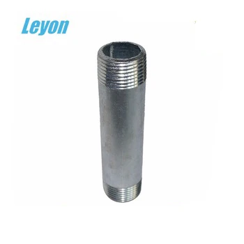 DIN 2982 steel male cast iron pipe fitting gas pipe nipple carbon steel barrel nipple