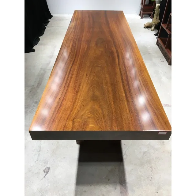 
Hot Sale High Quality Okan Dried Solid Wood For Dining Table Top 