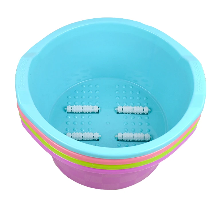 China manufacturer hot selling wholesale foot spa /plastic foot bath basin