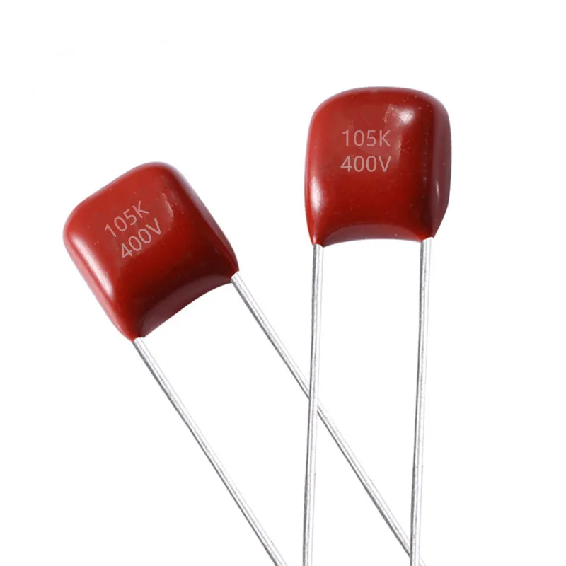 ZZEC capacitor manufacturer CL21 105k 400v metallized polyester film capacitors