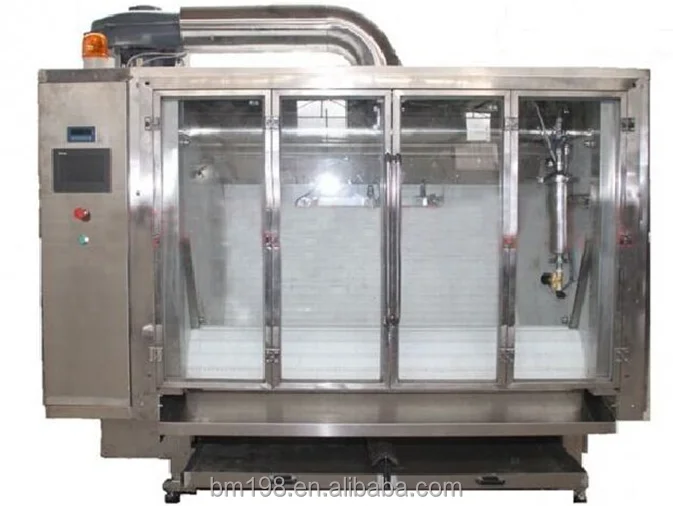 Belt type chocolate coating and polishing machinery