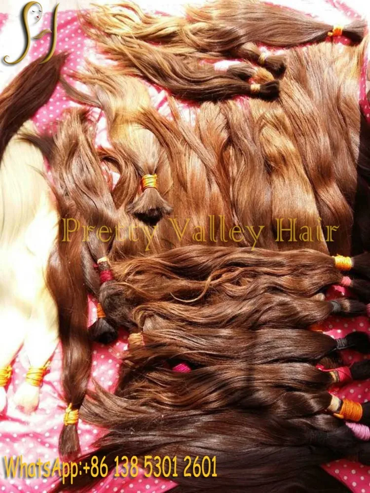 grade 8a virgin hair unprocessed Ponytail Natural Weight russian hair