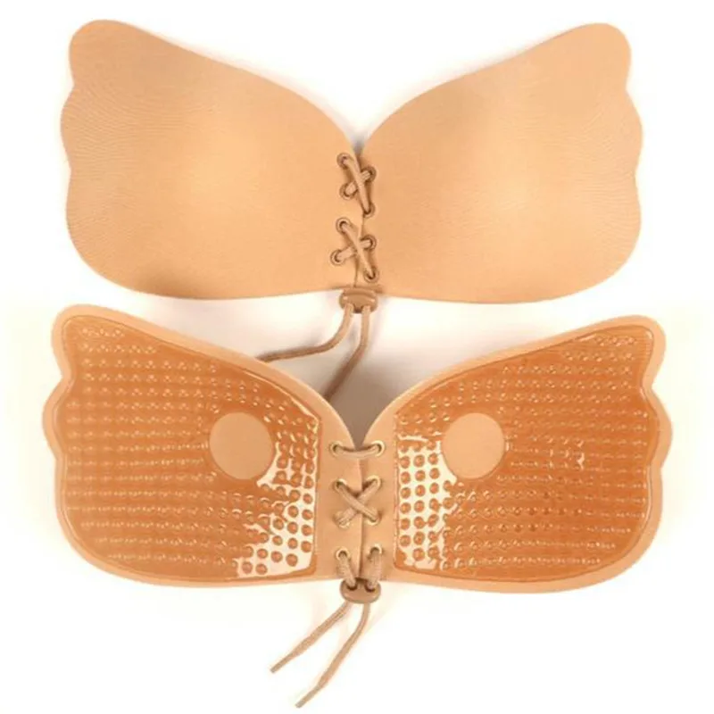 small order accept Women Sexy Cleavage Enhancing Adjustable Adhesive Goddess Lift Bra