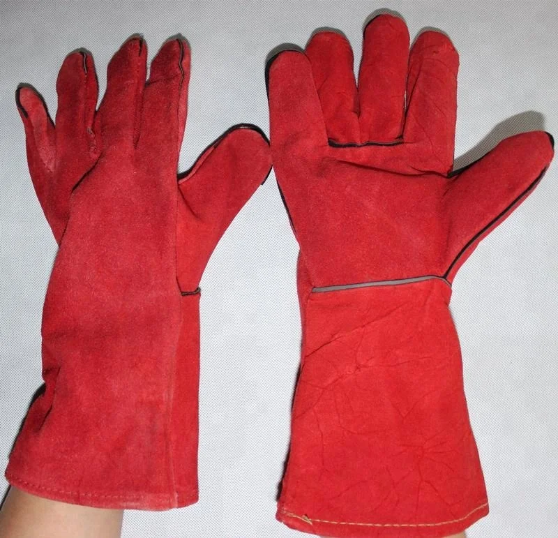  Рабочие перчатки из воловьей кожи с усиленной ладонью EN 388