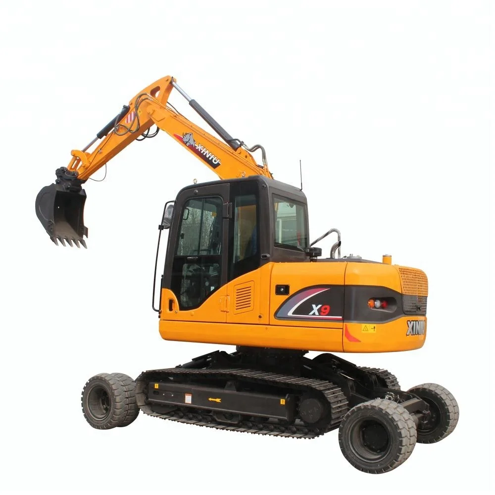Wheel-crawler Excavator X9 with Japan Engine