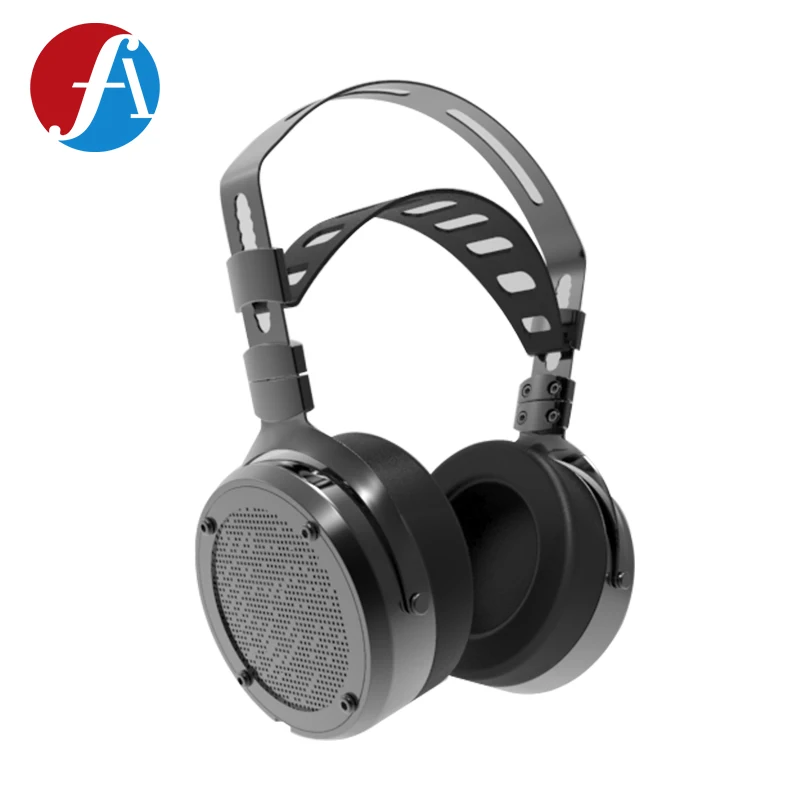 Personalized Colorful New Audiophile FA-810 OEM ODM OBM Metal Detector Planar Heavy Bass Earphones Rohs Headphone