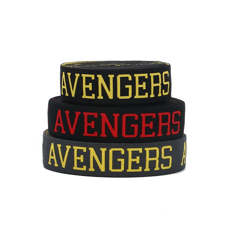 Nylon custom jacquard elastic band for boxer waistband