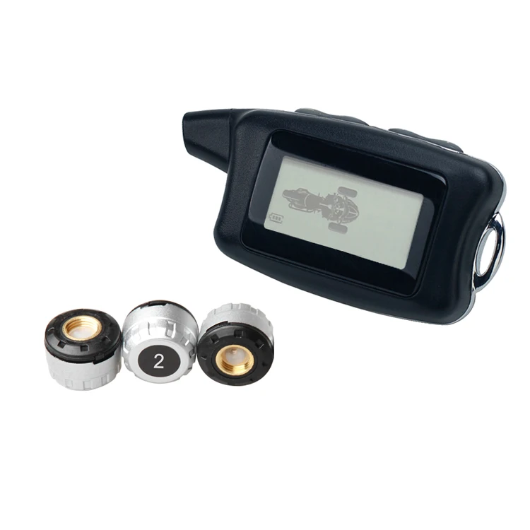 
Wireless Tire Pressure and Temperature Monitoring System for 3-wheels Motorcycle with External Sensors 