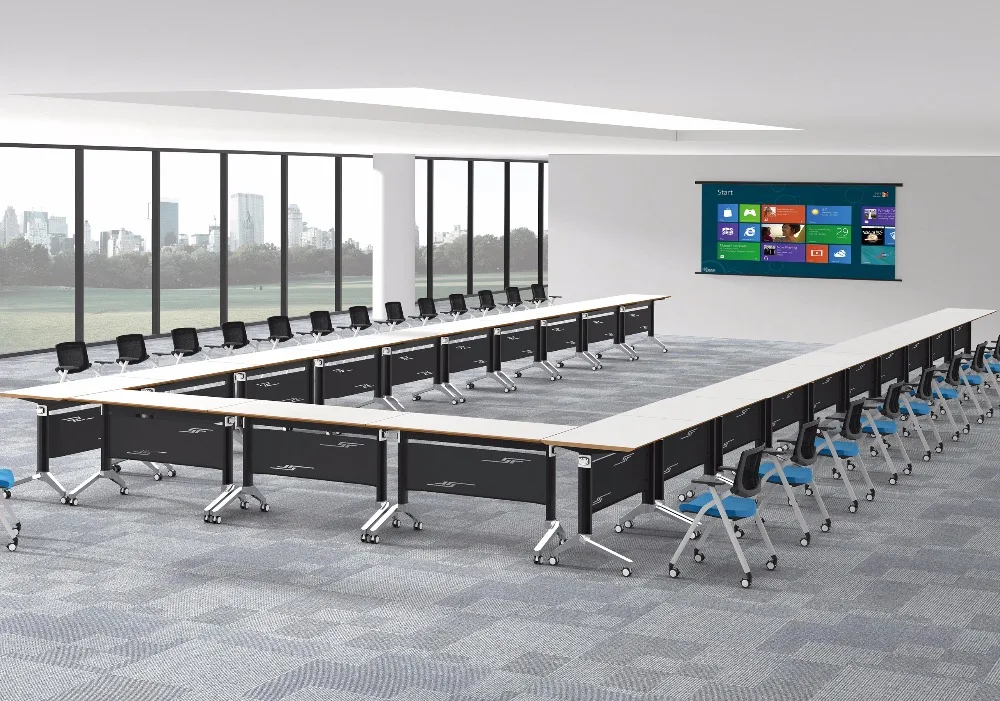 hot sell stainless steel table folding table frame for training room table