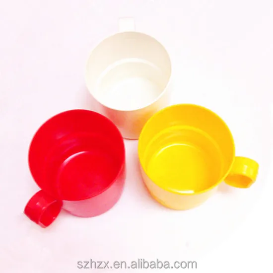 250ml Colorful Plastic Milk Cup Sets Coffee Stacking Cups small cup