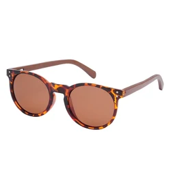 Best selling sunglasses in summer 100% natural bamboo promotion recyclable sun glasses