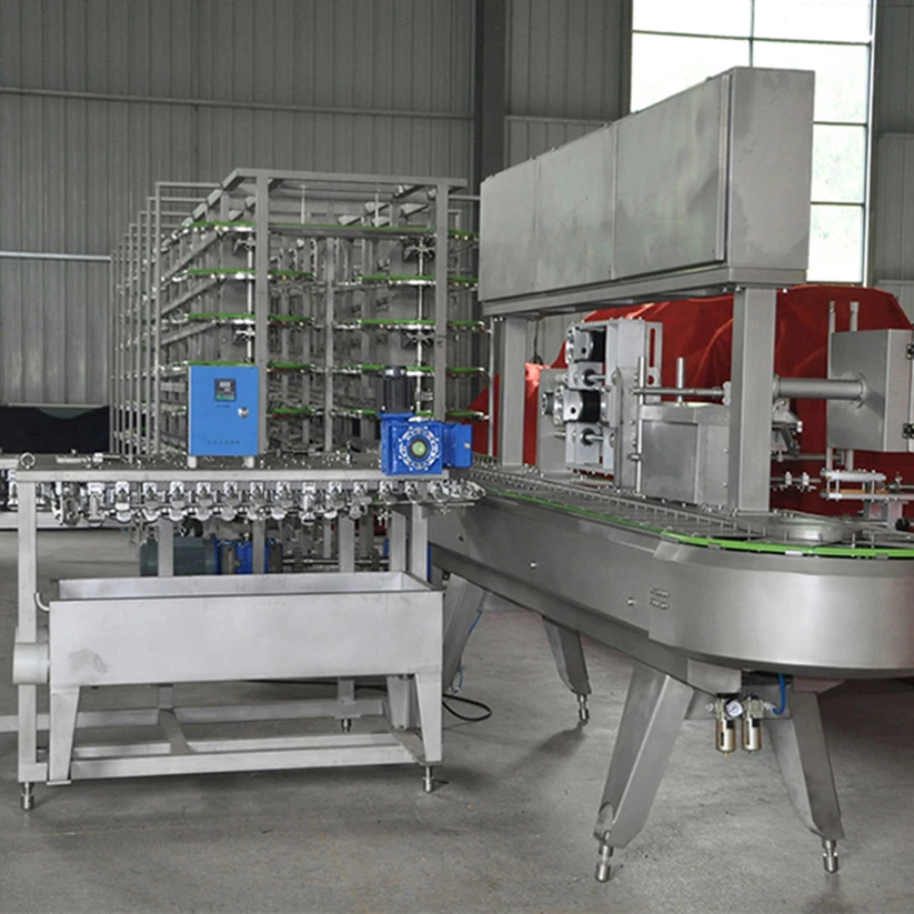 
High efficiency and high quality Ice Cream No-station hardening Tunnel 