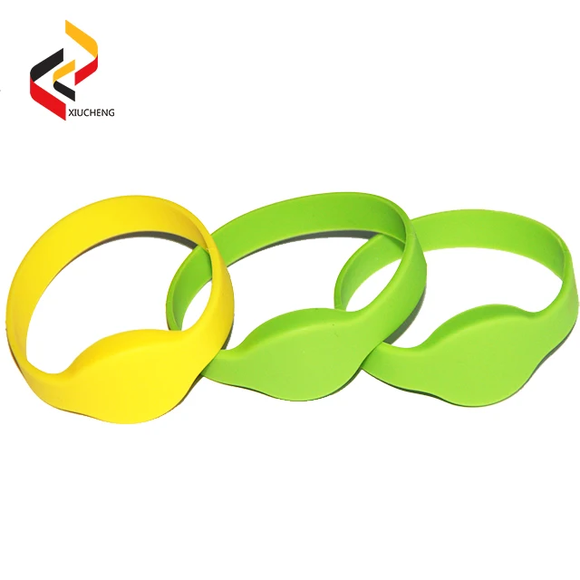860-960MHZ passive long durability long range 1-6m EPC Gen2 waterproof uhf rfid wristband for marathon swimming wristband tag