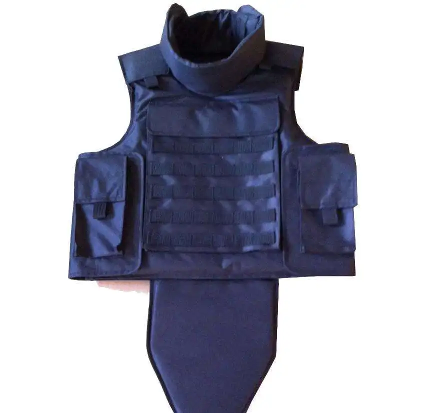 Пуленепробиваемый жилет для защиты шеи военный уровень iv бронированный корпус NIJ IIIA 9 мм