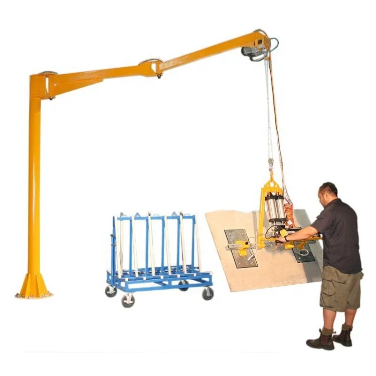 1 тонна монтажный Электрический промышленный кран с поворотом на 360 градусов