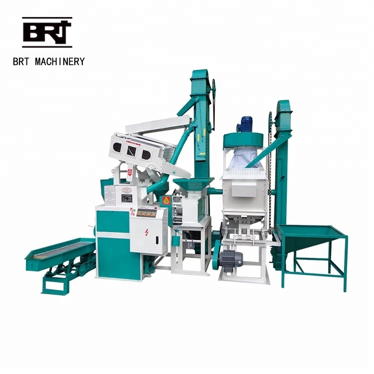 Rice processing machine price mini rice mill plant modern automatic