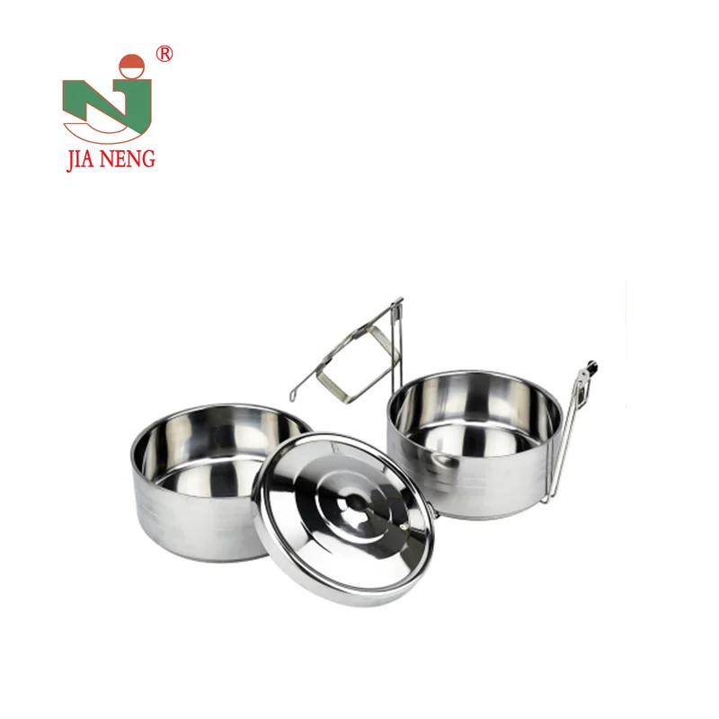 2/3/4/5 tier stainless steel indian tiffin carrier thermal lunch box