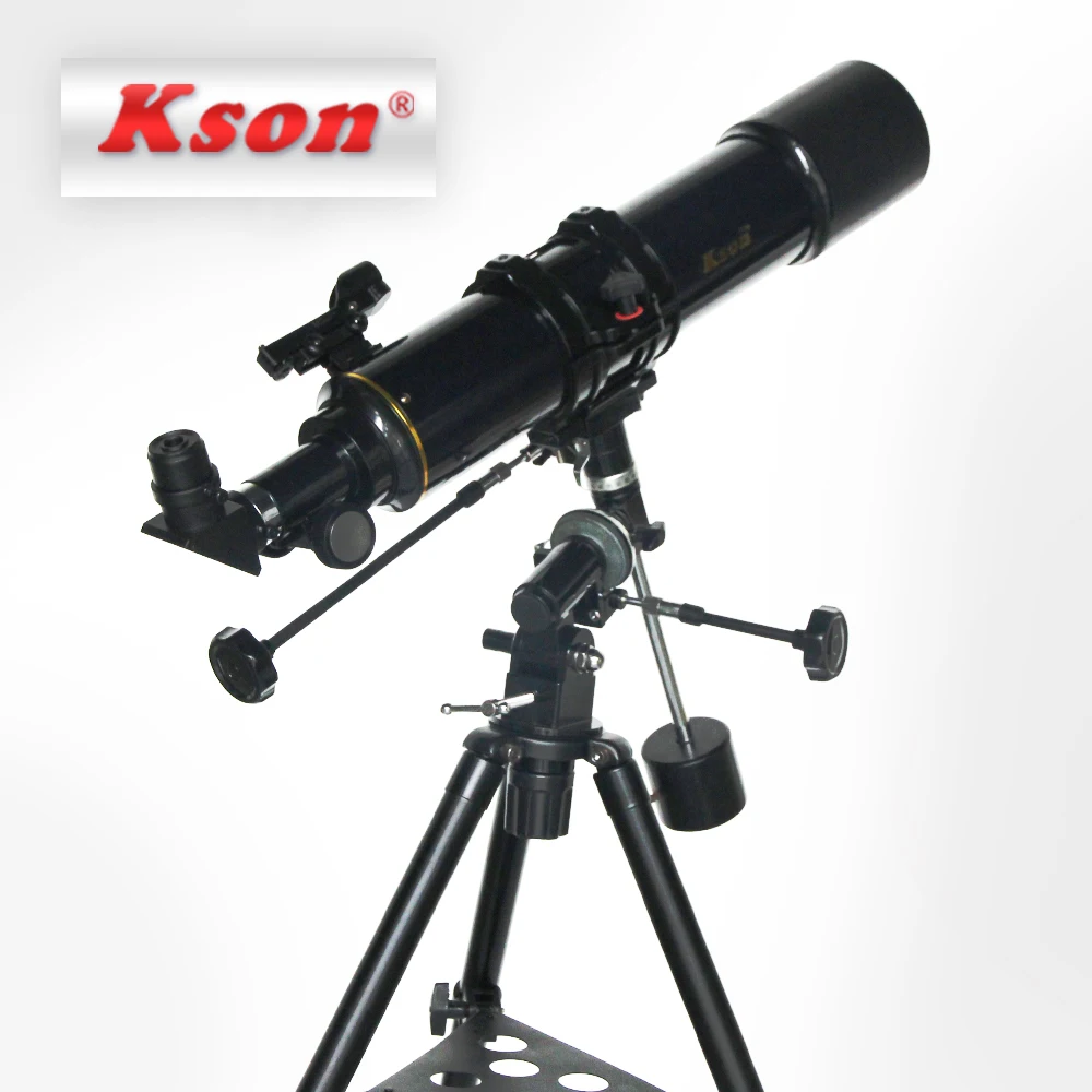 outdoor professional telescopes KTA60090EQ 600mm focal length equatorial refractors 90mm aperture astronomical telescope