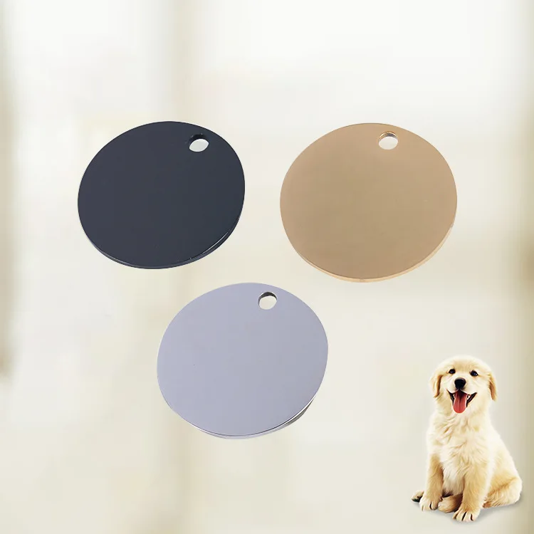 Cheap Wholesale High Quality Sublimation Blank Dog Tag Stainless Steel Aluminum Tag