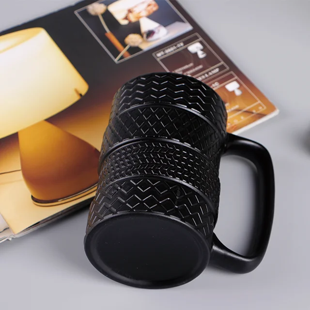 
Newest originality Automobile tire mugs ceramic cup Personalized mug for ceramic mugs 