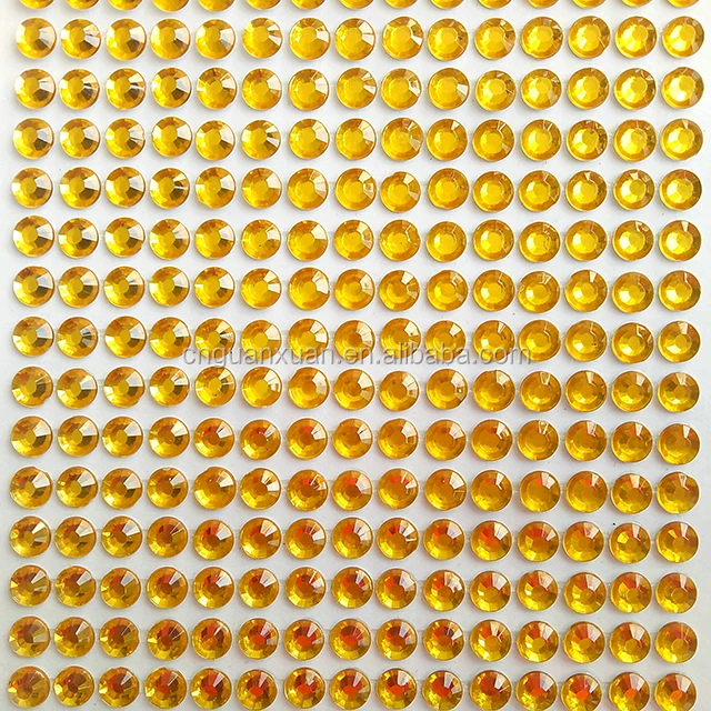 315 pcs diy crystal gem jewelry sticker adhesive rhinestone sheets