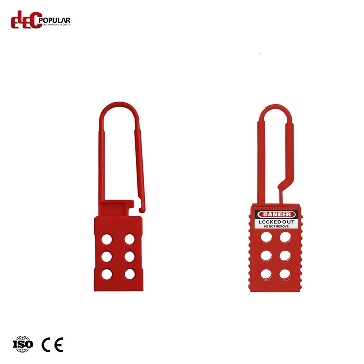 Super September Multiple Padlocks Lock Insulation Nylon Safety Lockout Hasp