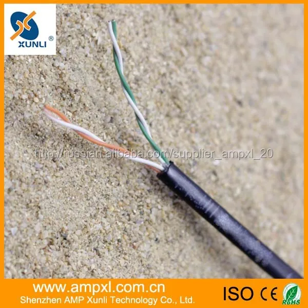 UTP cat3 телефонный кабель кабель, cat5e LAN кабель