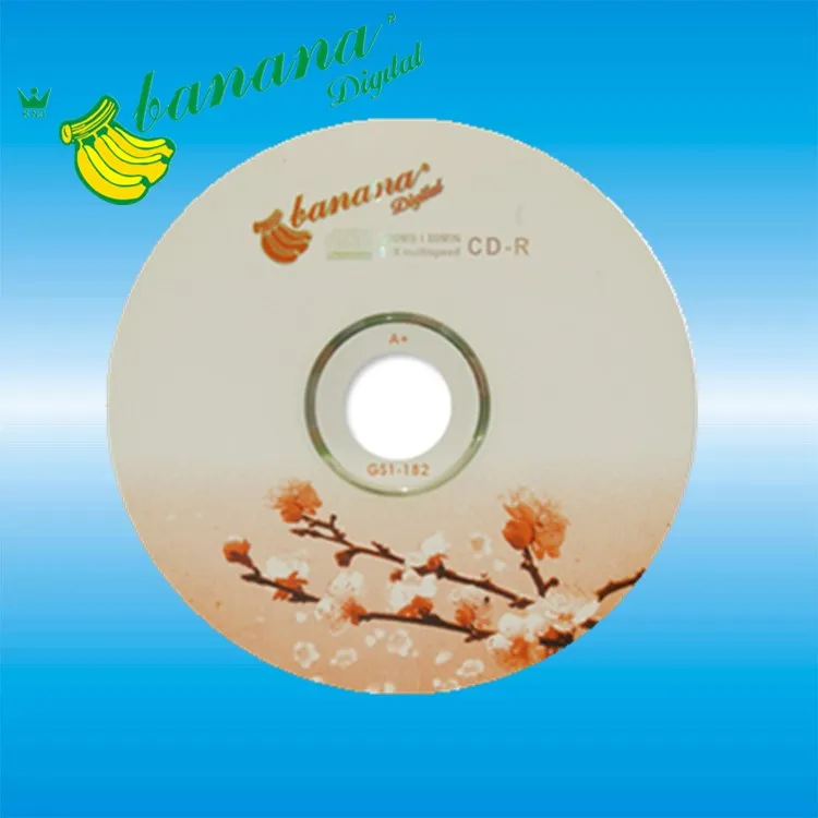 beautiful car blank cd-r 52X 700mb cd r